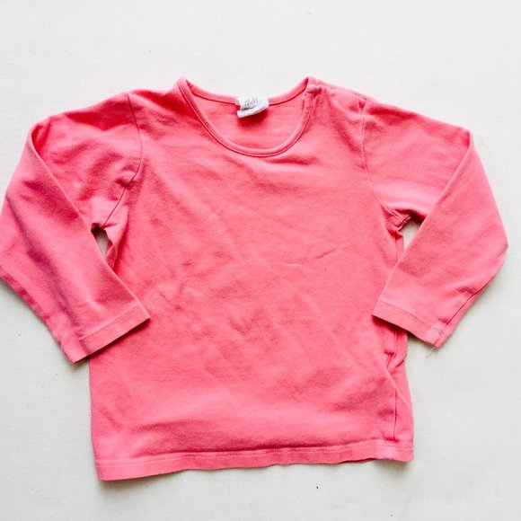 H&M Coral Pink Long Sleeve T